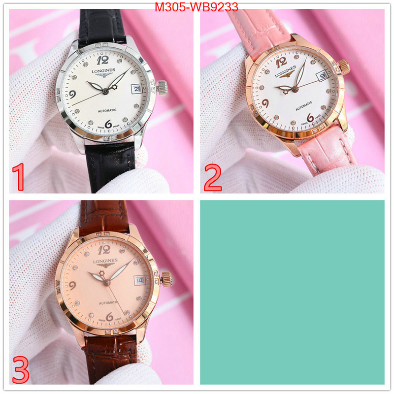 Watch(TOP)-Longines cheap high quality replica ID: WB9233 $: 305USD