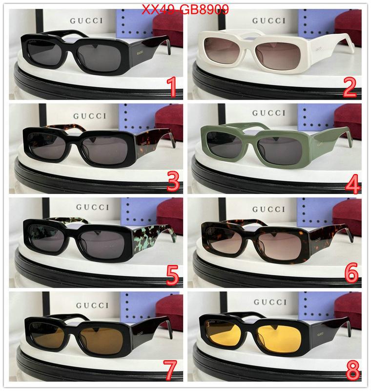 Glasses-Gucci replica aaaaa+ designer ID: GB8909 $: 49USD