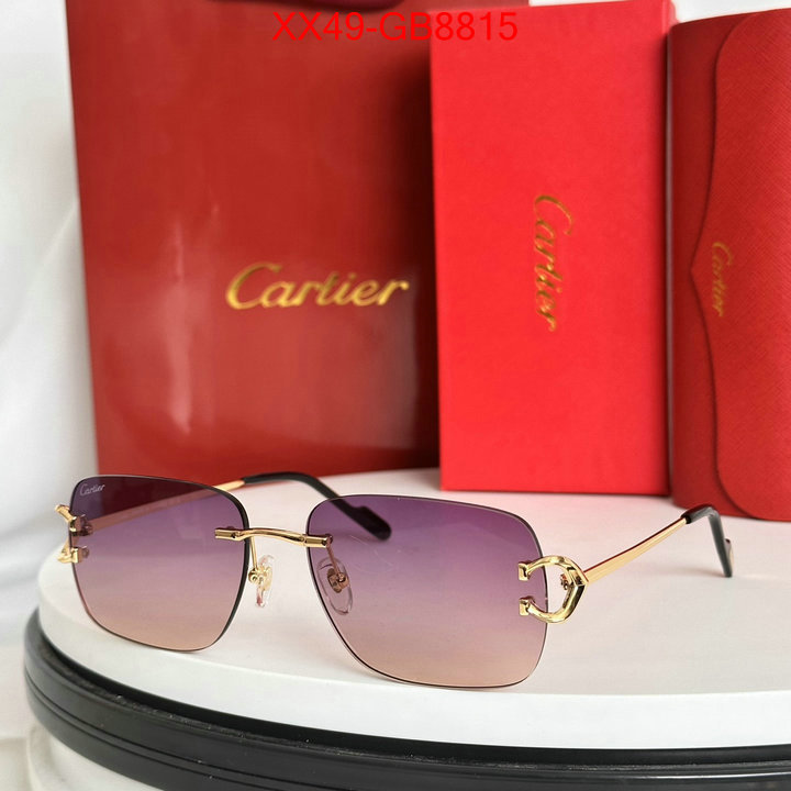 Glasses-Cartier where can i find ID: GB8815 $: 49USD