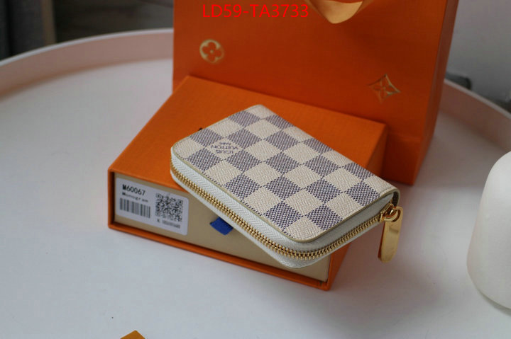 LV Bags(TOP)-Wallet 2024 perfect replica designer ID: TA3733 $: 59USD,