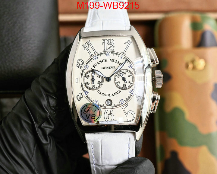 Watch(TOP)-Franck Muller the highest quality fake ID: WB9215 $: 199USD