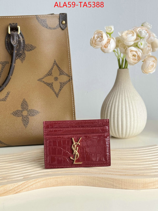 YSL Bags(TOP)-Wallet- best ID: TA5388 $: 59USD,