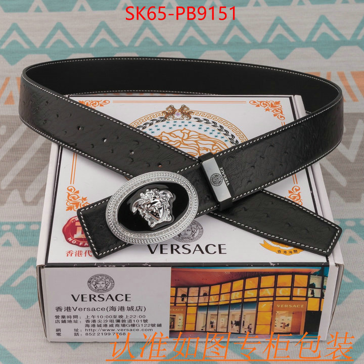 Belts-Versace perfect quality designer replica ID: PB9151 $: 65USD