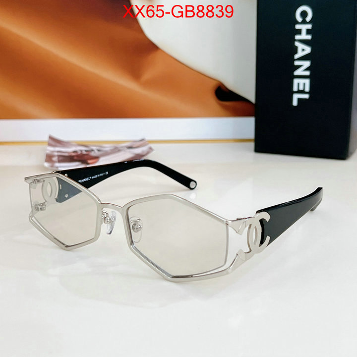 Glasses-Chanel for sale cheap now ID: GB8839 $: 65USD