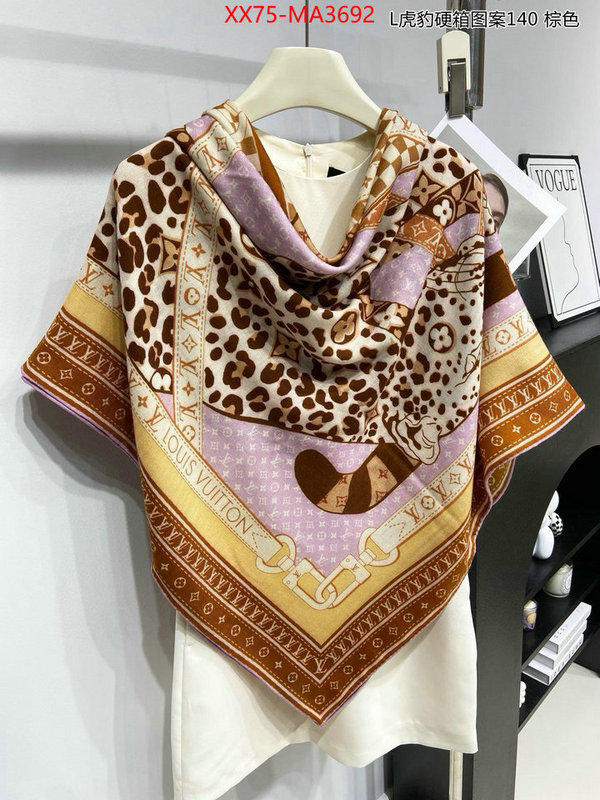 Scarf-LV aaaaa quality replica ID: MA3692 $: 75USD