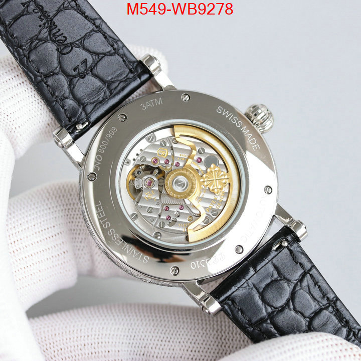 Watch(TOP)-Patek Philippe top quality ID: WB9278 $: 549USD