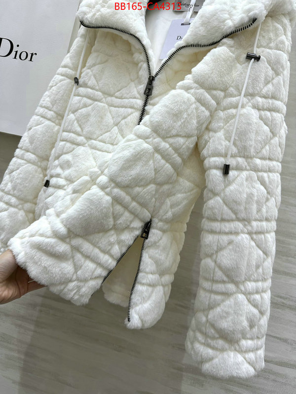 Clothing-Dior wholesale designer shop ID: CA4313 $: 165USD