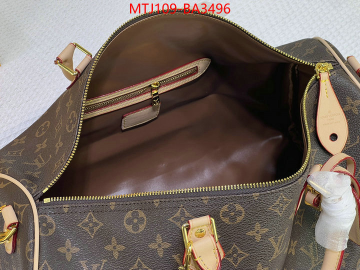 LV Bags(4A)-Keepall BandouliRe 45-50- quality replica ID: BA3496 $: 109USD,