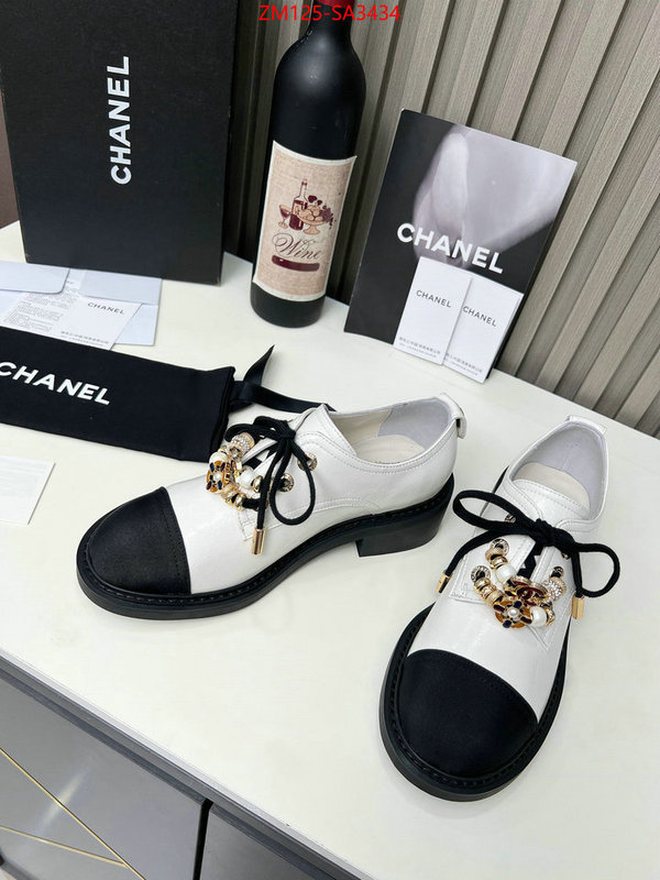 Women Shoes-Chanel best quality designer ID: SA3434 $: 125USD