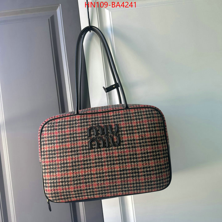 Miu Miu Bags(4A)-Handbag- online shop ID: BA4241 $: 109USD,