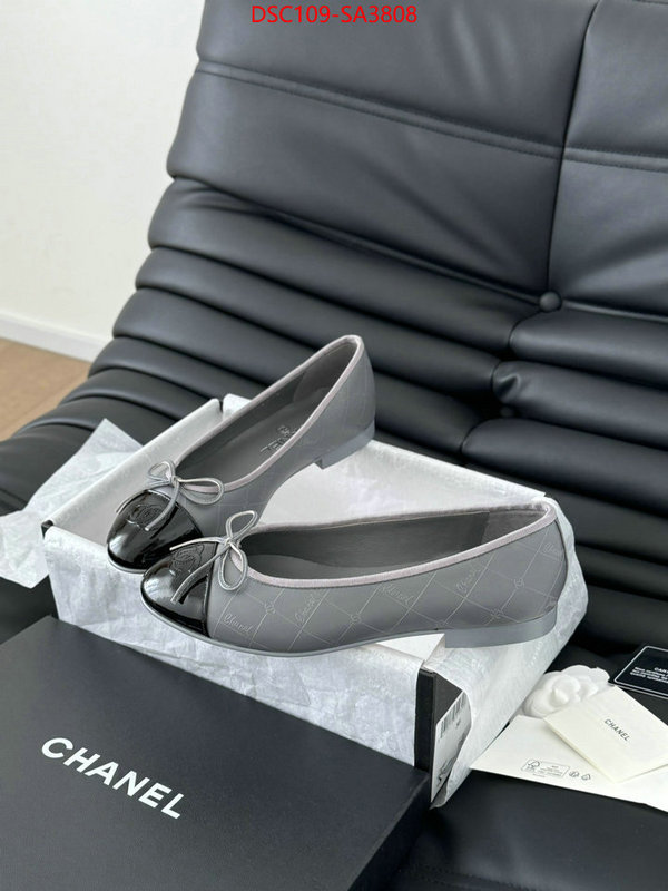 Women Shoes-Chanel what 1:1 replica ID: SA3808 $: 109USD