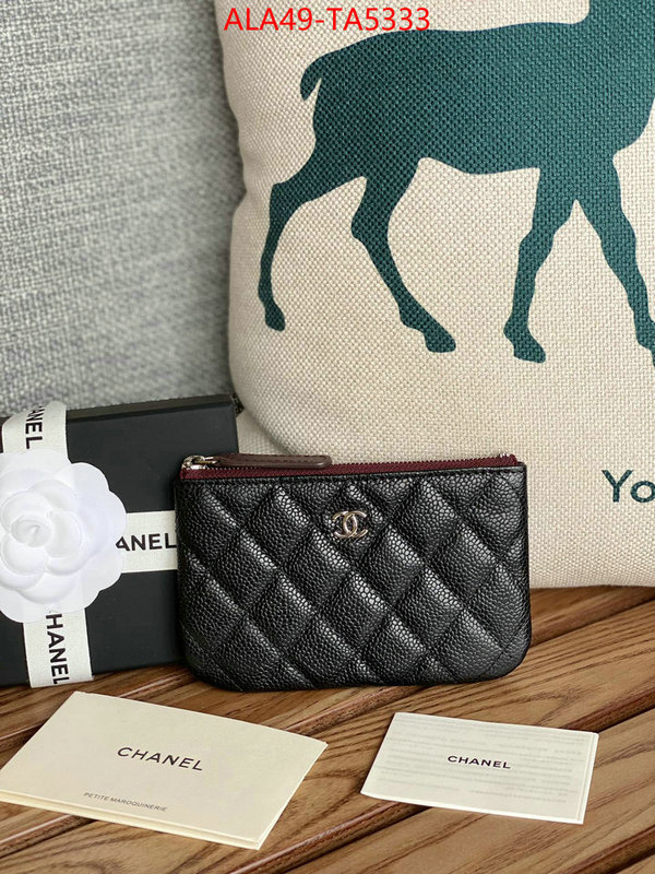 Chanel Bags(TOP)-Wallet- online shop ID: TA5333 $: 49USD,