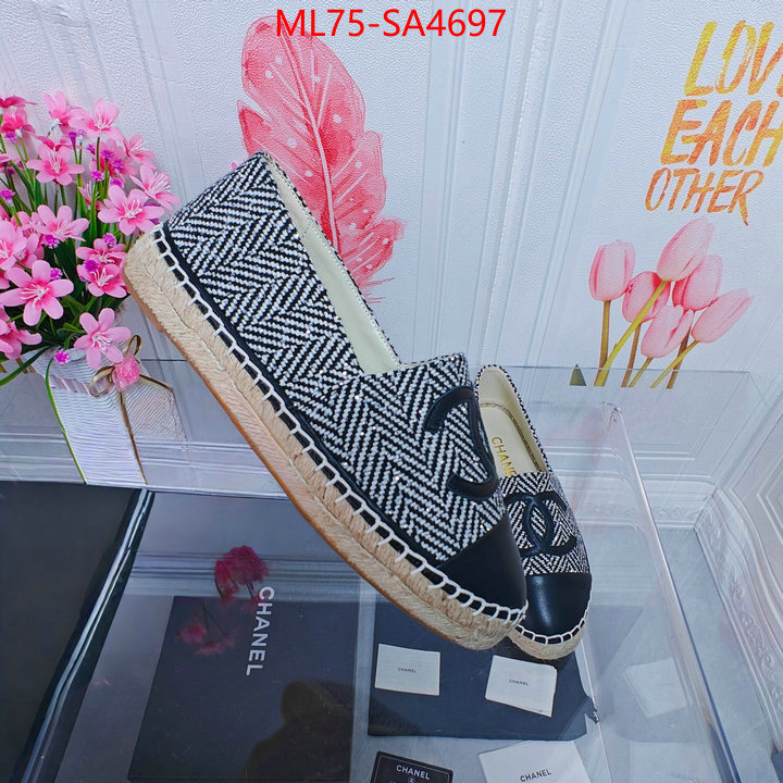 Women Shoes-Chanel brand designer replica ID: SA4697 $: 75USD