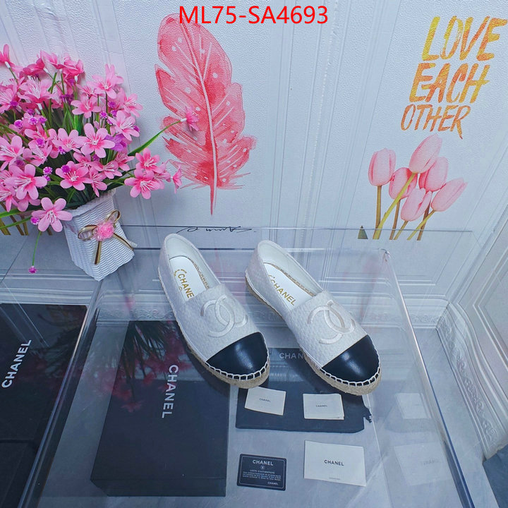 Women Shoes-Chanel luxury 7 star replica ID: SA4693 $: 75USD