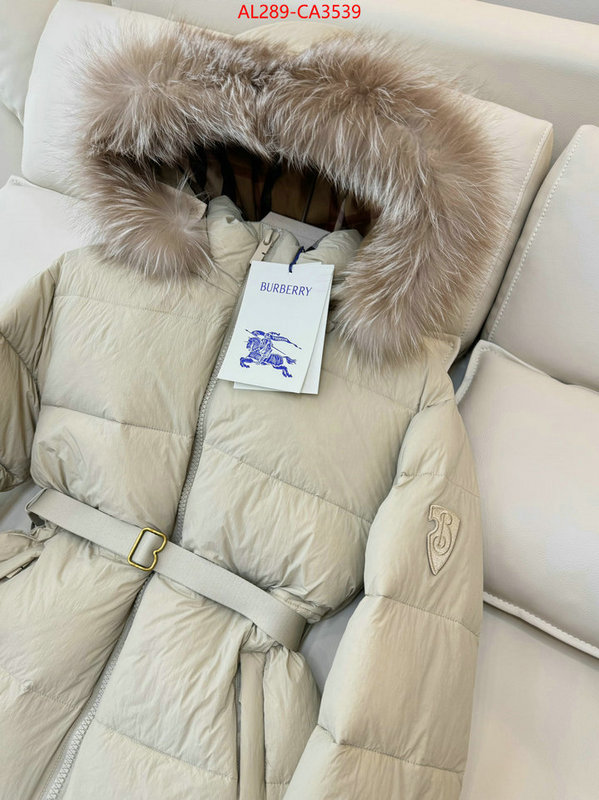 Down jacket Women-Burberry the highest quality fake ID: CA3539 $: 289USD