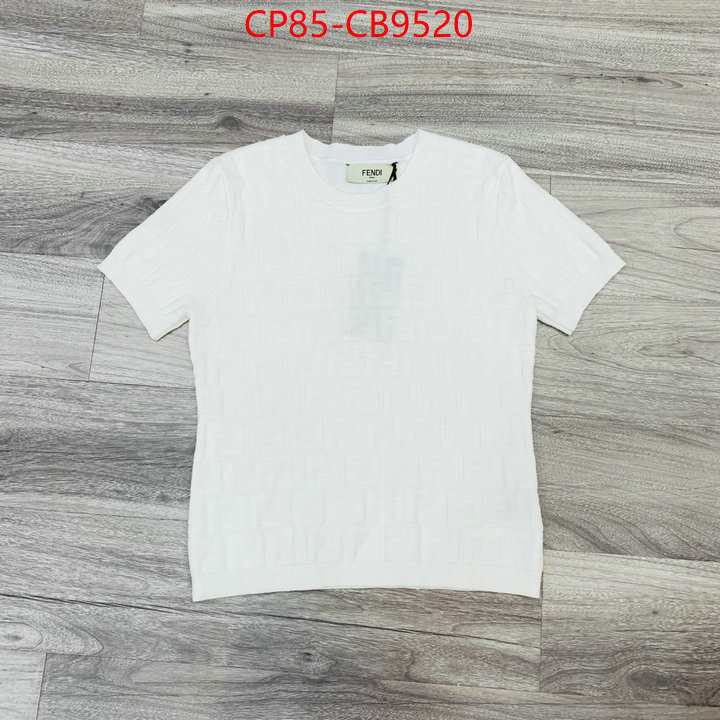 Clothing-Fendi china sale ID: CB9520 $: 85USD