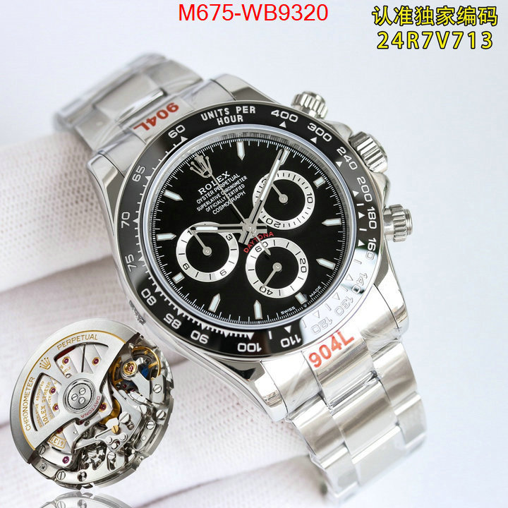 Watch(TOP)-Rolex replica for cheap ID: WB9320 $: 675USD