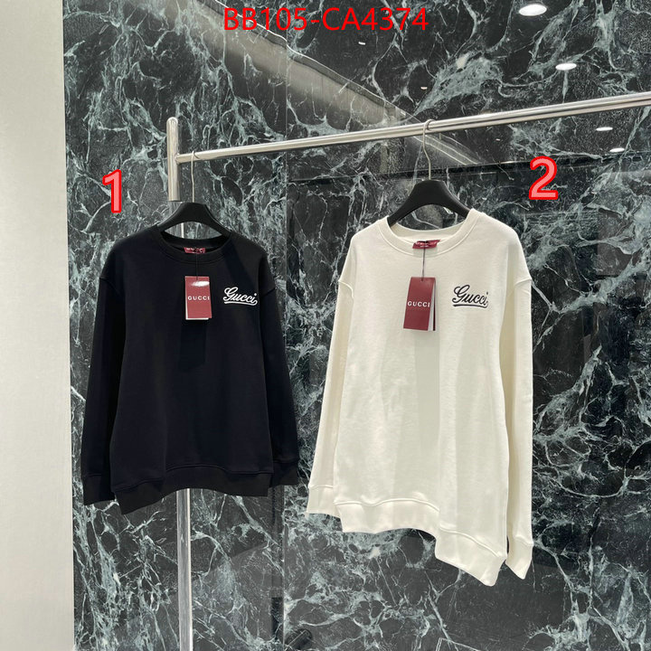 Clothing-Gucci wholesale china ID: CA4374 $: 105USD