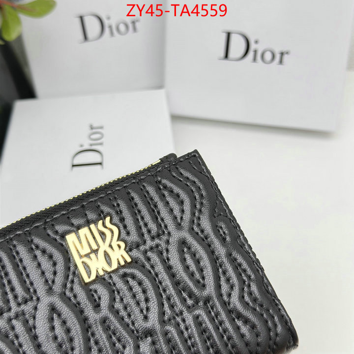 Dior Bags(4A)-Wallet- what is a 1:1 replica ID: TA4559 $: 45USD,