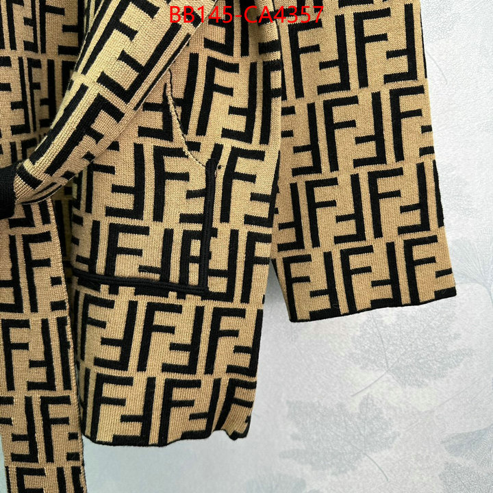 Clothing-Fendi aaaaa replica designer ID: CA4357 $: 145USD