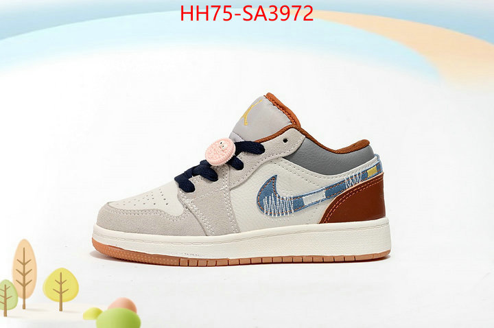 Kids shoes-Air Jordan cheap wholesale ID: SA3972 $: 75USD