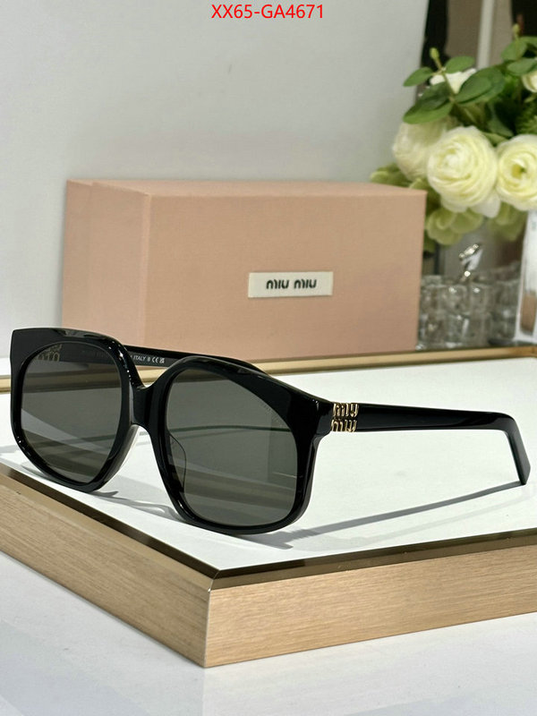 Glasses-Miu Miu online sale ID: GA4671 $: 65USD