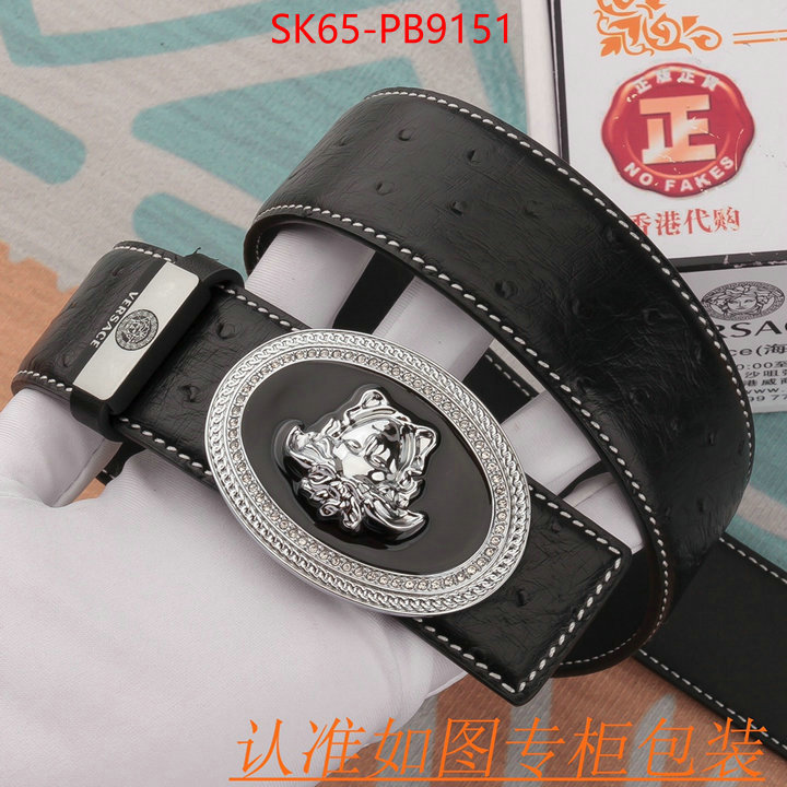 Belts-Versace perfect quality designer replica ID: PB9151 $: 65USD