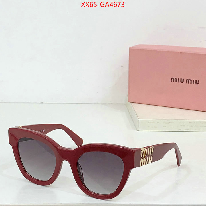 Glasses-Miu Miu wholesale imitation designer replicas ID: GA4673 $: 65USD