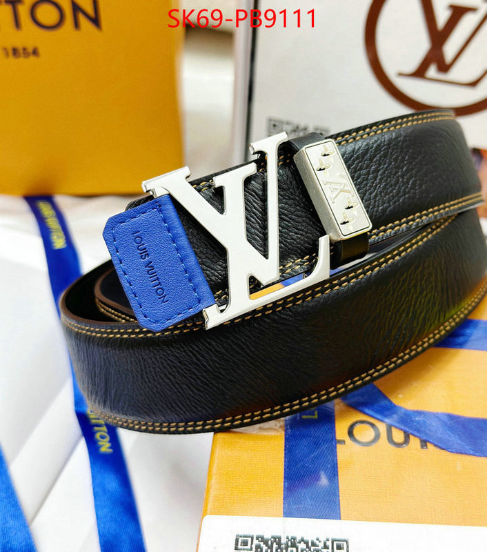 Belts-LV where could you find a great quality designer ID: PB9111 $: 69USD