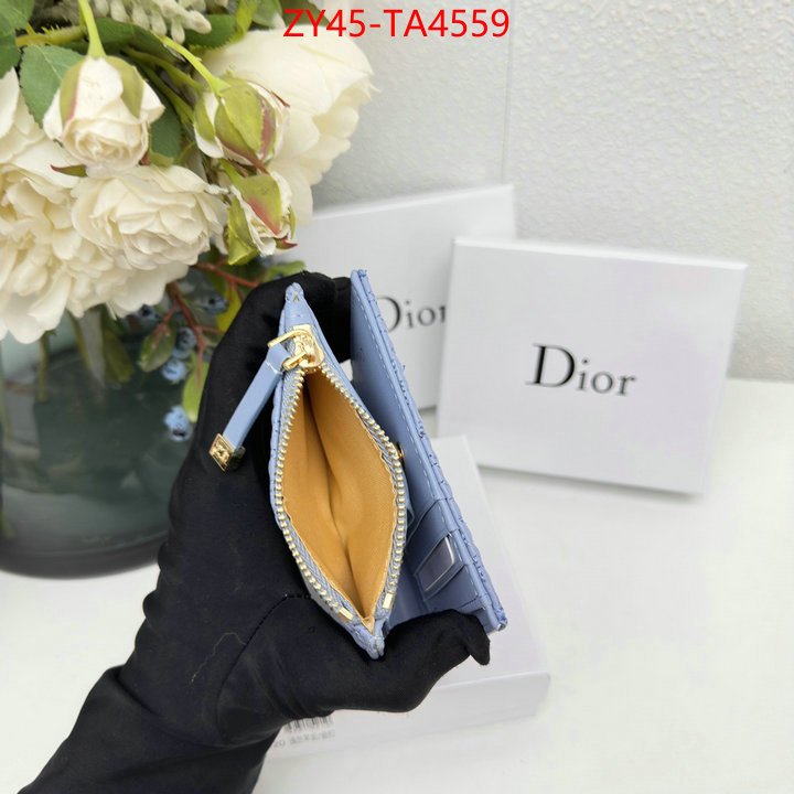 Dior Bags(4A)-Wallet- what is a 1:1 replica ID: TA4559 $: 45USD,