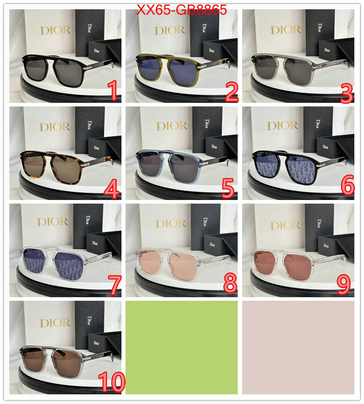 Glasses-Dior best quality replica ID: GB8865 $: 65USD