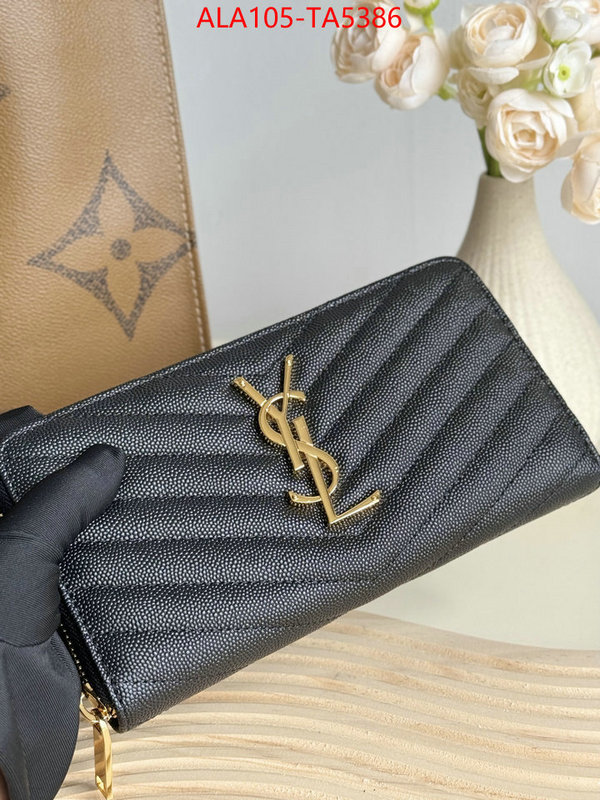 YSL Bags(TOP)-Wallet- customize best quality replica ID: TA5386 $: 105USD,