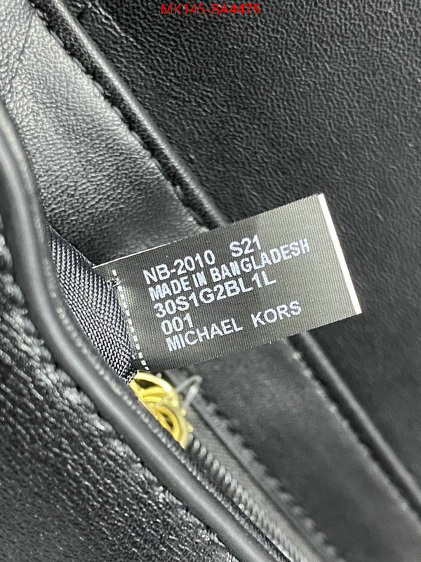 Michael Kors Bags(TOP)-Crossbody- what is a counter quality ID: BA4475 $: 145USD,