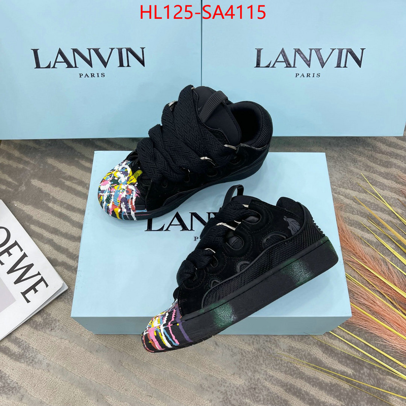 Men Shoes-LANVIN designer 1:1 replica ID: SA4115 $: 125USD