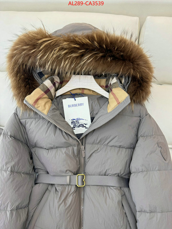 Down jacket Women-Burberry the highest quality fake ID: CA3539 $: 289USD