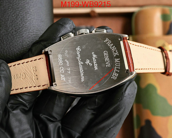 Watch(TOP)-Franck Muller the highest quality fake ID: WB9215 $: 199USD