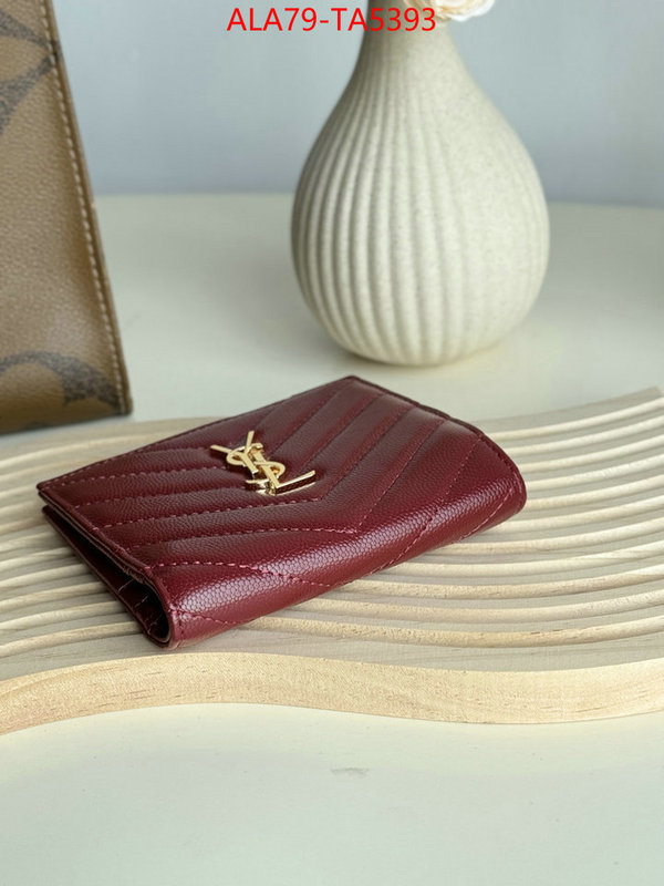 YSL Bags(TOP)-Wallet- what best replica sellers ID: TA5393 $: 79USD,