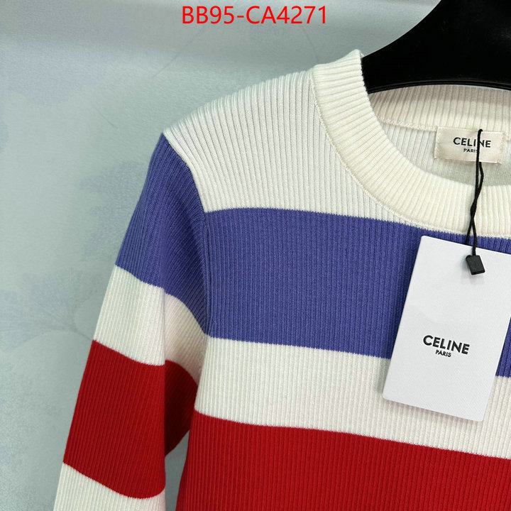 Clothing-Celine the quality replica ID: CA4271 $: 95USD