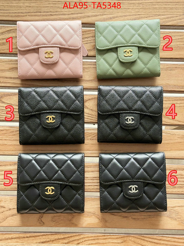 Chanel Bags(TOP)-Wallet- luxury fashion replica designers ID: TA5348 $: 95USD,