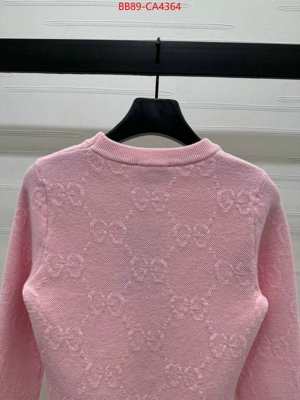 Clothing-Gucci designer 1:1 replica ID: CA4364 $: 89USD