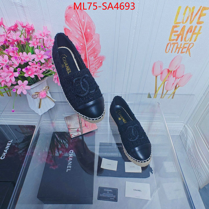 Women Shoes-Chanel luxury 7 star replica ID: SA4693 $: 75USD