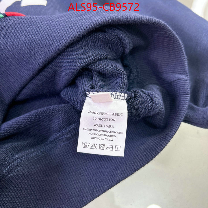 Kids clothing-Gucci high quality 1:1 replica ID: CB9572 $: 95USD