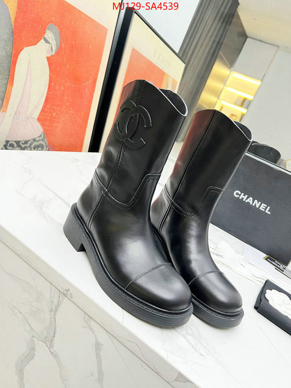 Women Shoes-Chanel high quality 1:1 replica ID: SA4539 $: 129USD