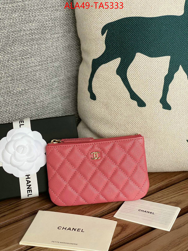 Chanel Bags(TOP)-Wallet- online shop ID: TA5333 $: 49USD,