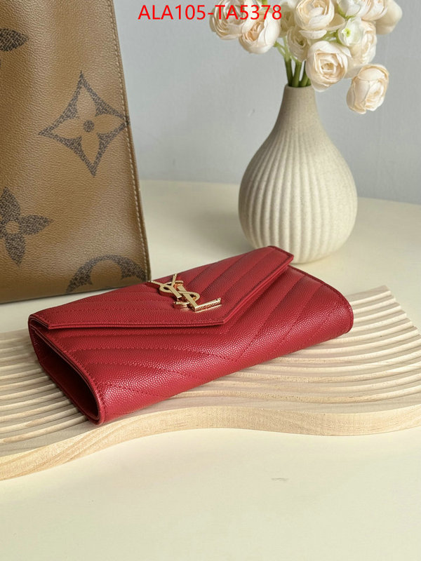 YSL Bags(TOP)-Wallet- best luxury replica ID: TA5378 $: 105USD,