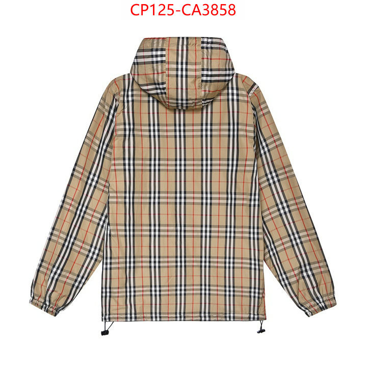 Clothing-Burberry good quality replica ID: CA3858 $: 125USD