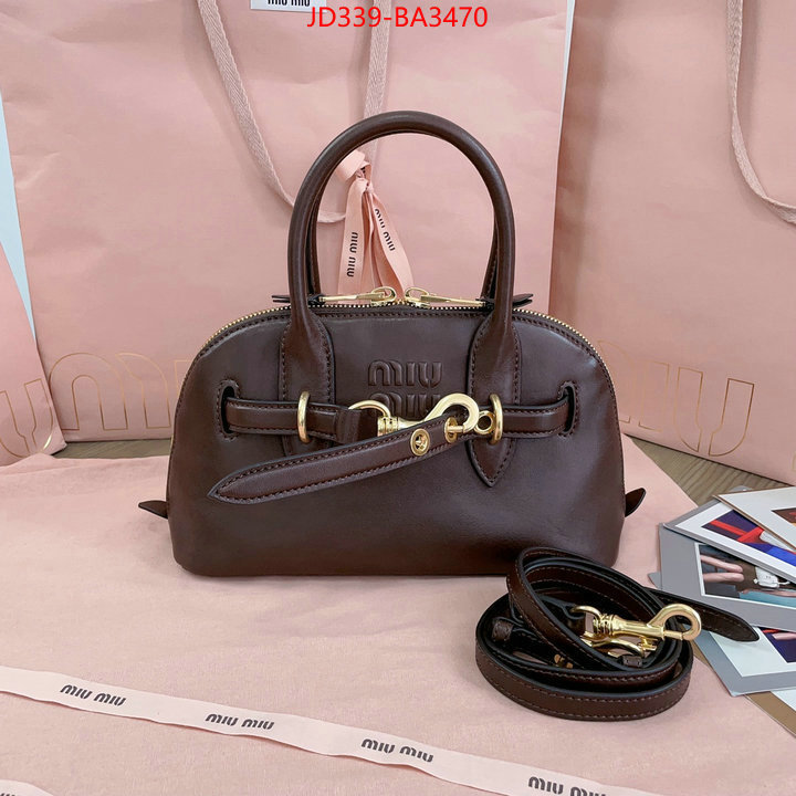 Miu Miu Bags(TOP)-Handbag- luxury fake ID: BA3470 $: 339USD,