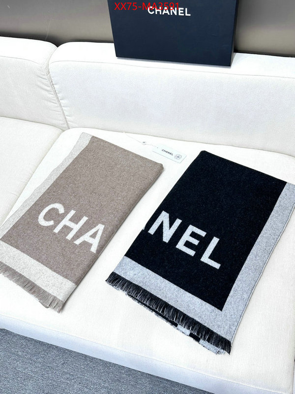 Scarf-Chanel replcia cheap ID: MA3591 $: 75USD