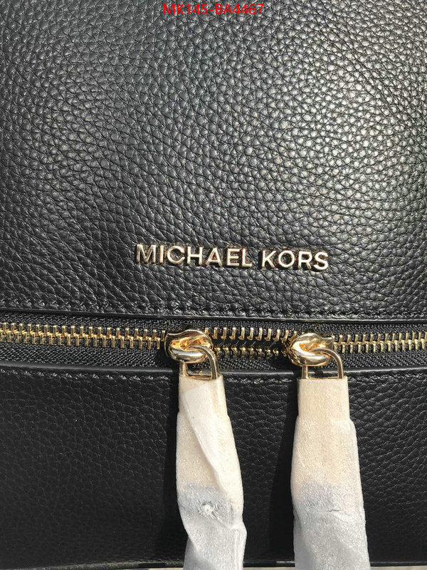 Michael Kors Bags(TOP)-Backpack- brand designer replica ID: BA4467 $: 145USD,