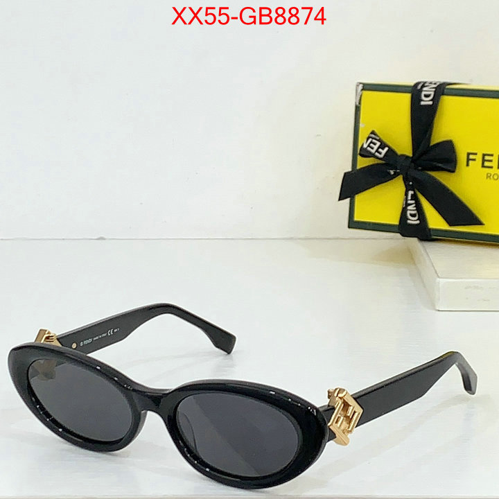 Glasses-Fendi replicas buy special ID: GB8874 $: 55USD